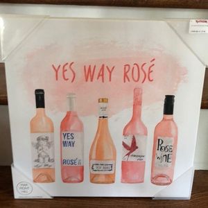 ‘Yes Way Rose’ 14x14 canvas picture